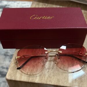 Cartier Gradient Red Sunglasses